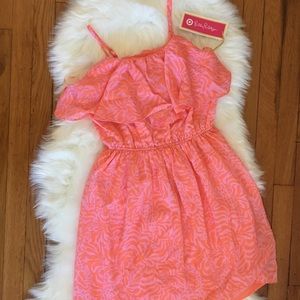 NWT Lilly Pulitzer for Target Dress Pink/ Orange S